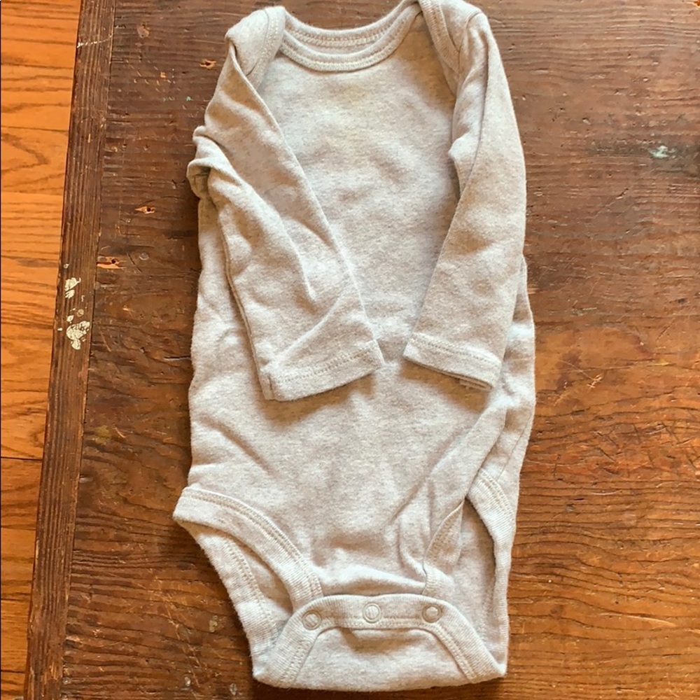 Carter’s long sleeved onesie
